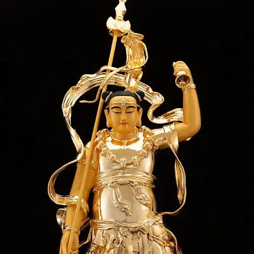 太岁台湾铜像天君殷大地司雷太岁纯铜摆件神像装饰摆件