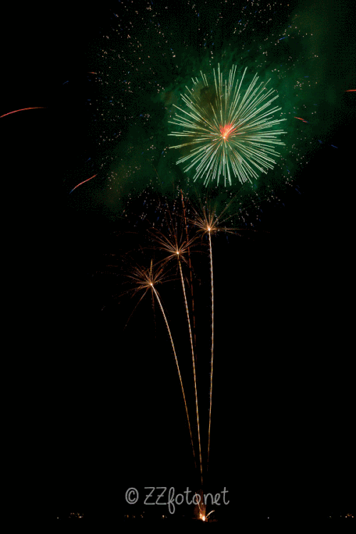 关于迈阿密的独立日烟花