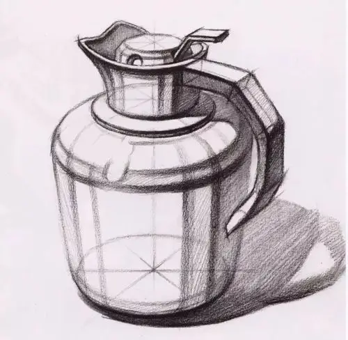 从静物到青年,中年,老年男女头像,高清素描结构图!