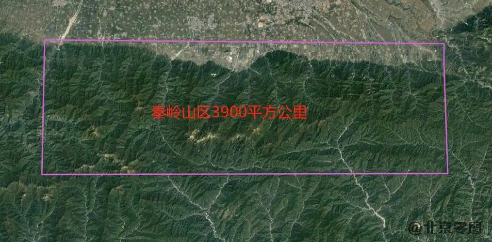 西安秦岭山区最新卫星图购买方案