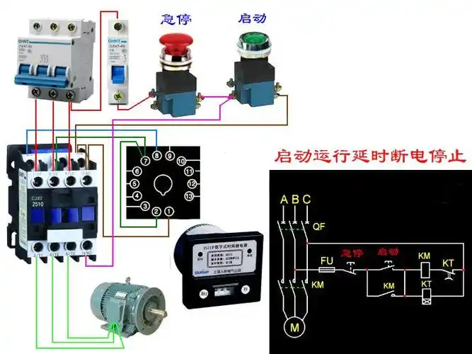 380v水泵一个怎样接线
