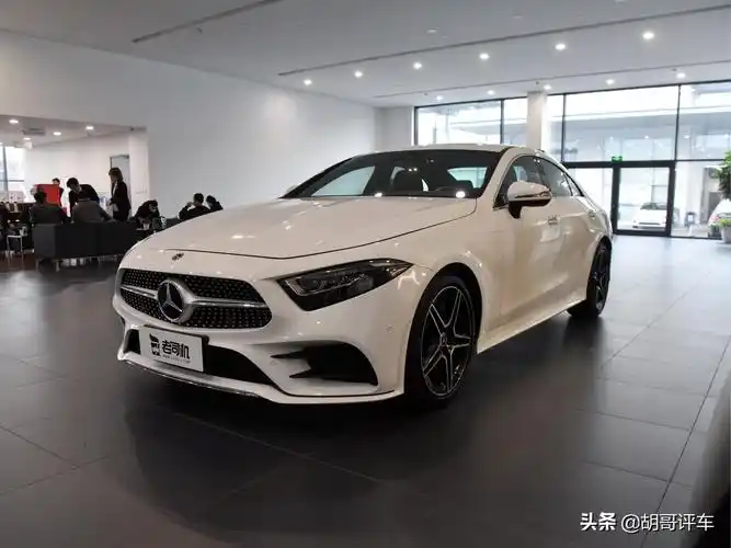 三角前灯,amg轮圈,无框车门,实拍奔驰cls