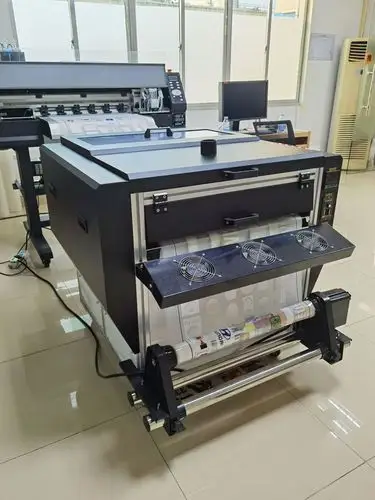 外贸款印花t恤烫画机 小型柯式烫画直喷机 白彩同出打pet膜机器