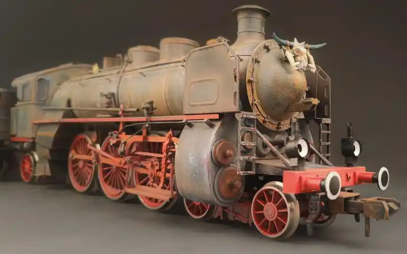 【相武模型】原创作品展【第八十一集】【br18】【德国br18型蒸汽机车