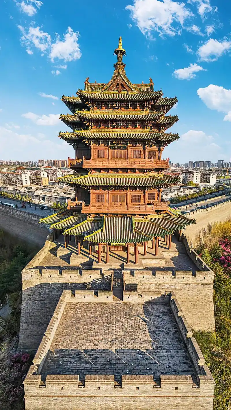 "总要去山西大同古城吹吹来自北魏的风吧 - 抖音