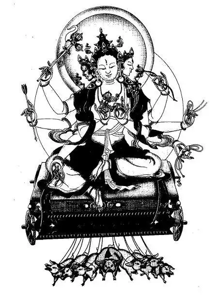 念诵具光佛母心咒的功德利益