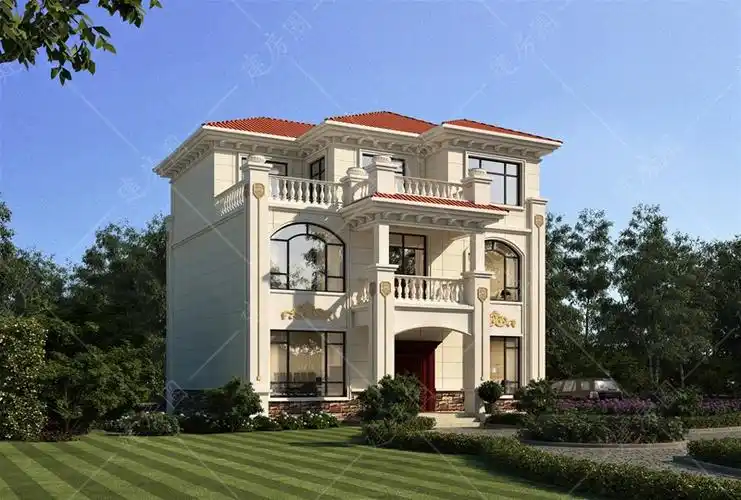 11米x11米农村三层小别墅设计时尚美观还很实用