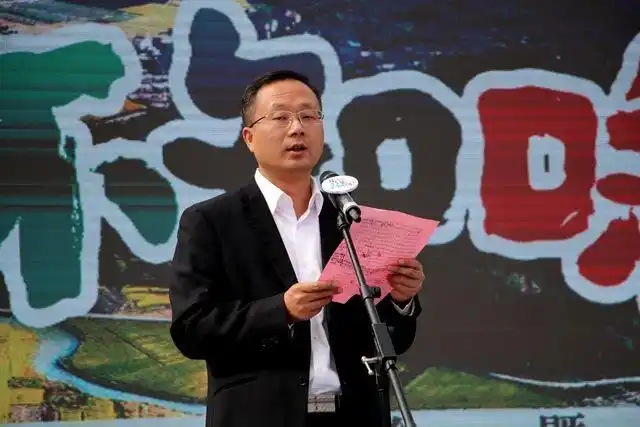 浙江省台州市委副秘书长,农办主任张宇,三门县委书记杨胜杰,副县长