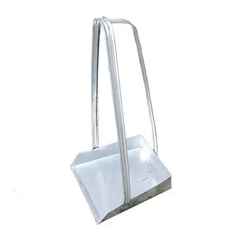 簸箕单个铁撮箕子不锈钢畚斗家用加厚耐用垃圾铲加高铁撮子