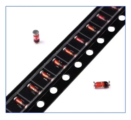 二极管in/ll4148开关管sod123贴片1206丝印t4直插do-35 1n4148封装sod