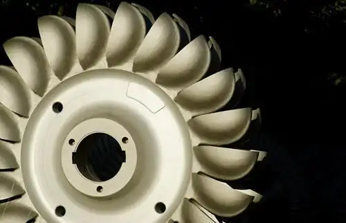 大型水轮机叶片的高精度三维检测