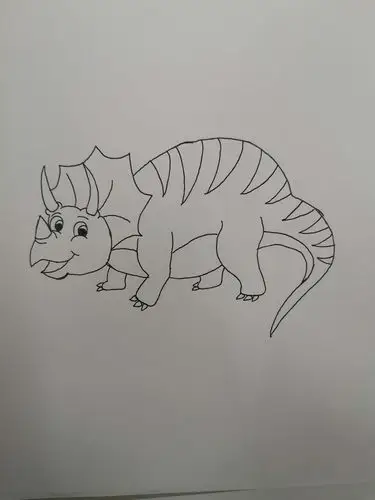 恐龙特辑——萌萌哒三角龙