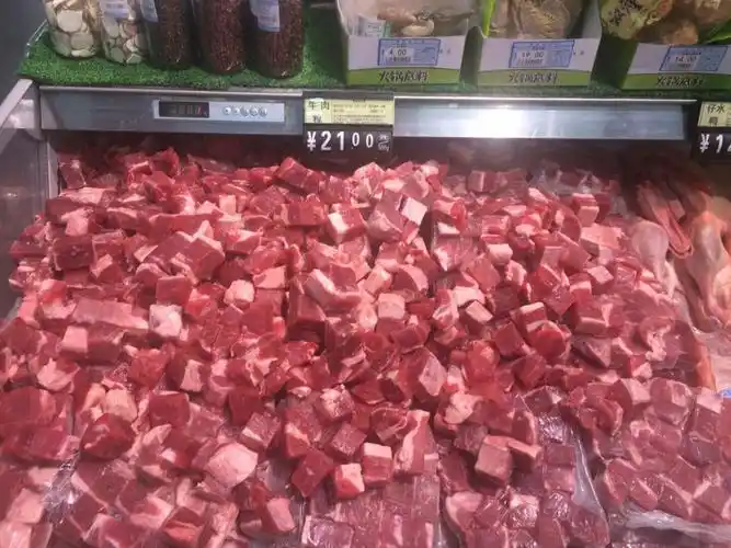 信誉楼一楼生鲜超市美味食品推荐.