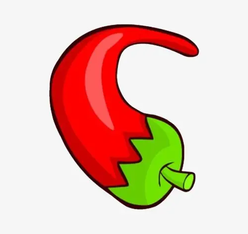 夏季蔬果蔬菜小辣椒图标