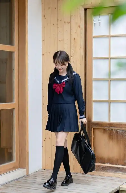 正统jk制服日本长袖女cos百褶裙日系套装水手服学生装学院风