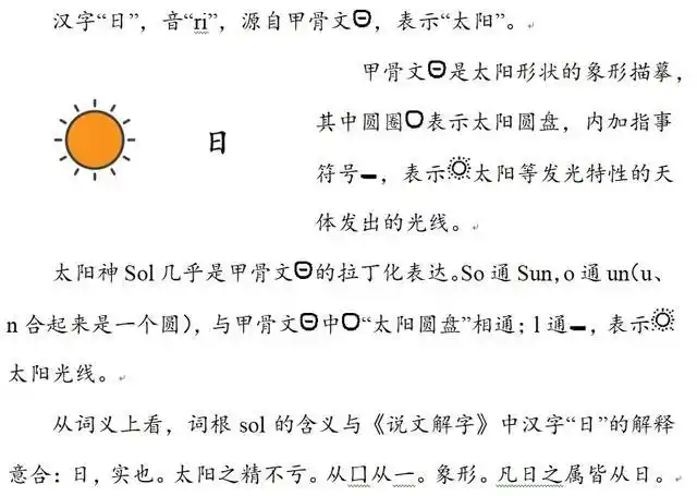 英语词源之古罗马太阳神sol-索尔
