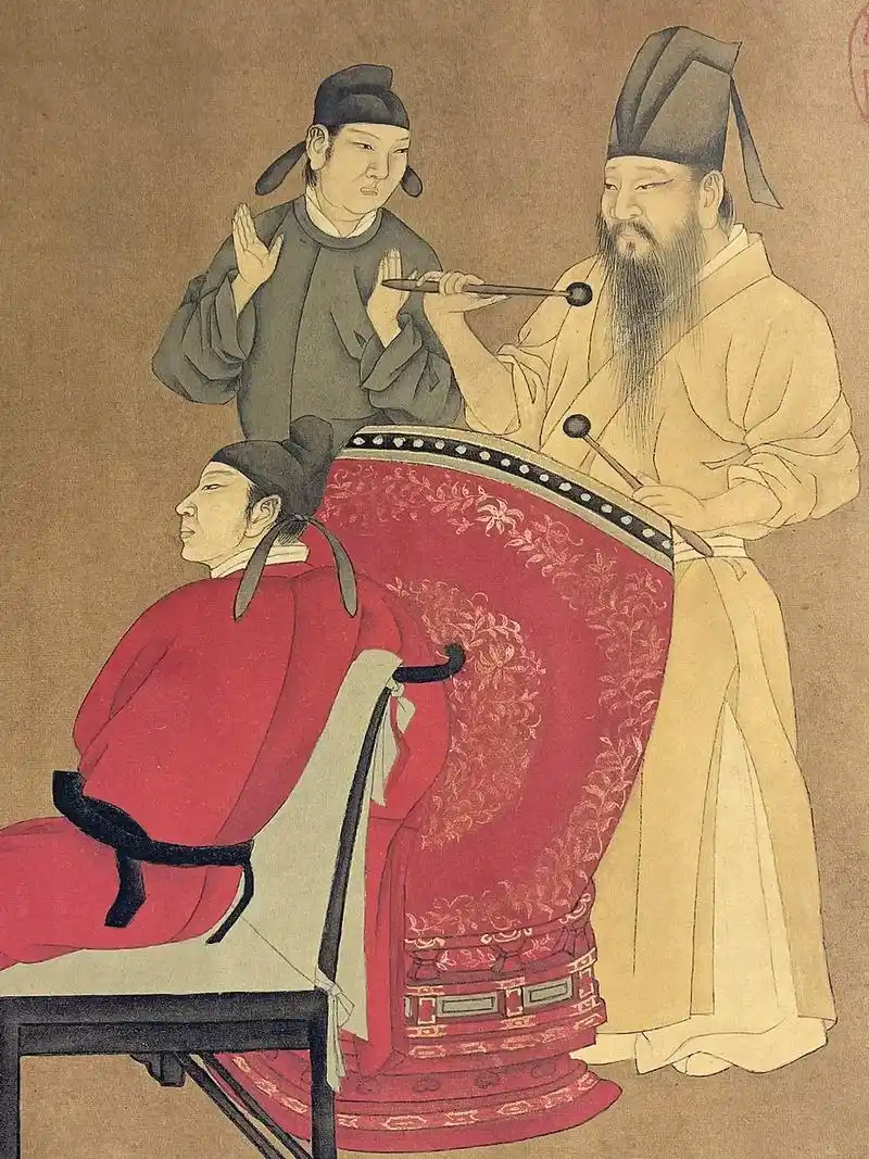 人物画 #作品欣赏 #韩熙载夜宴图 顾闳中(910～980 - 抖音