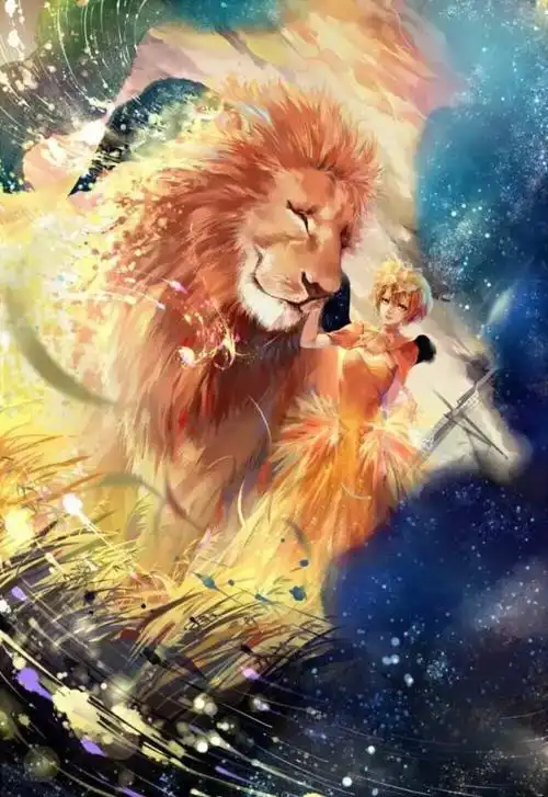 动漫二次元壁纸十二星座狮子座