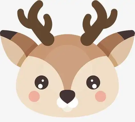 鹿可爱头像图片大全