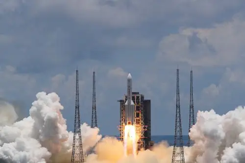 【现场直击】中国首次火星探测任务探测器成功发射 迈出中国行星探测