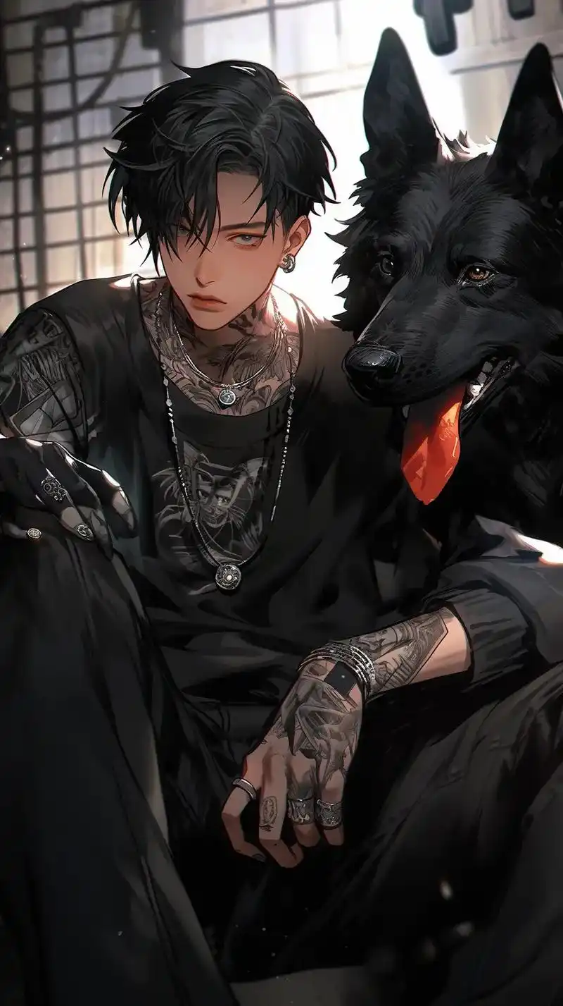 狼族少年.#这谁顶得住啊 #二次元原创 #邪魔纹身 #禁欲系 - 抖音