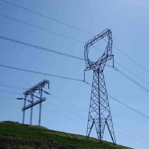 35kv角钢电力输送塔 安装角钢电力铁塔施工 5g干字型塔 泰翔制造 质保