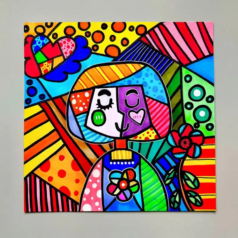 马克笔涂色 - 抖音