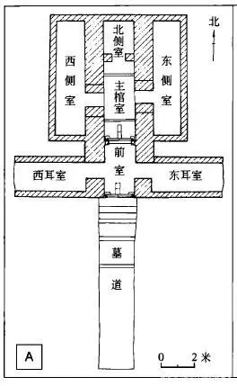 广州南越王墓平面图