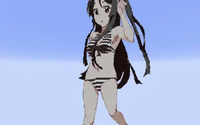 我的世界mc:中还原泳装mio