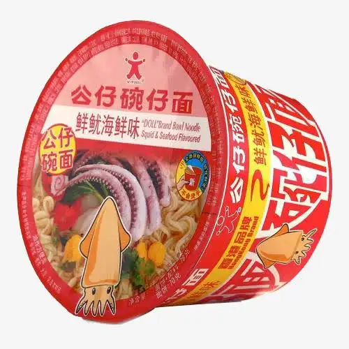 海鲜味公仔面