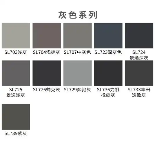 车塑料通用内饰改色漆仪表台油漆美容装饰车门板翻新修复保险杠自喷漆