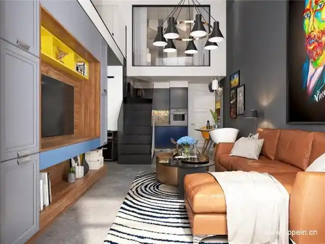 38平小户型装修案例小洋房装修图