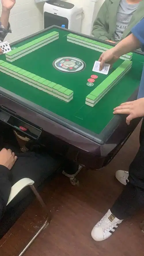 今晚厦大猫街麻友群聚一起打麻将过大年喽