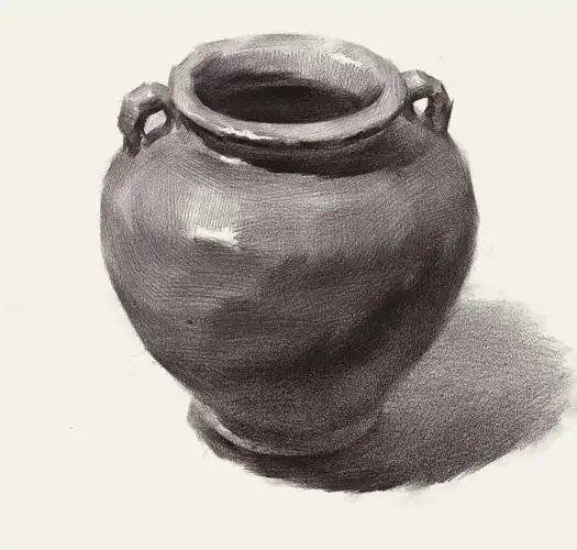 【素描静物】静物单体罐子素描画法,不容错过! - 元艺考