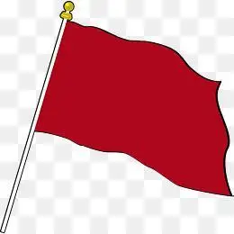旗帜卡通简笔画