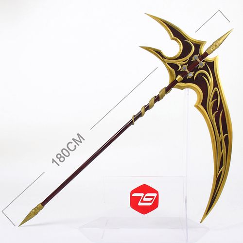 79cos英雄传说创之轨迹镰刀人气cosplay道具定做武器装备cosplay配件