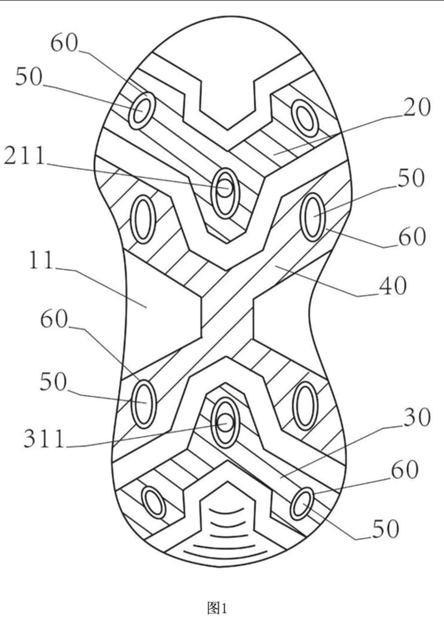一种耐磨防滑鞋底