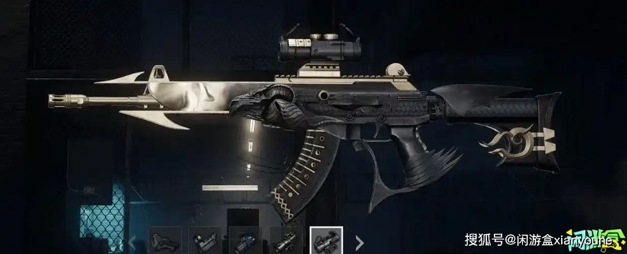 型皮肤:霓虹之梦aug 1个成长型皮肤:齿轮头/黑暗深渊/青龙beryl m762