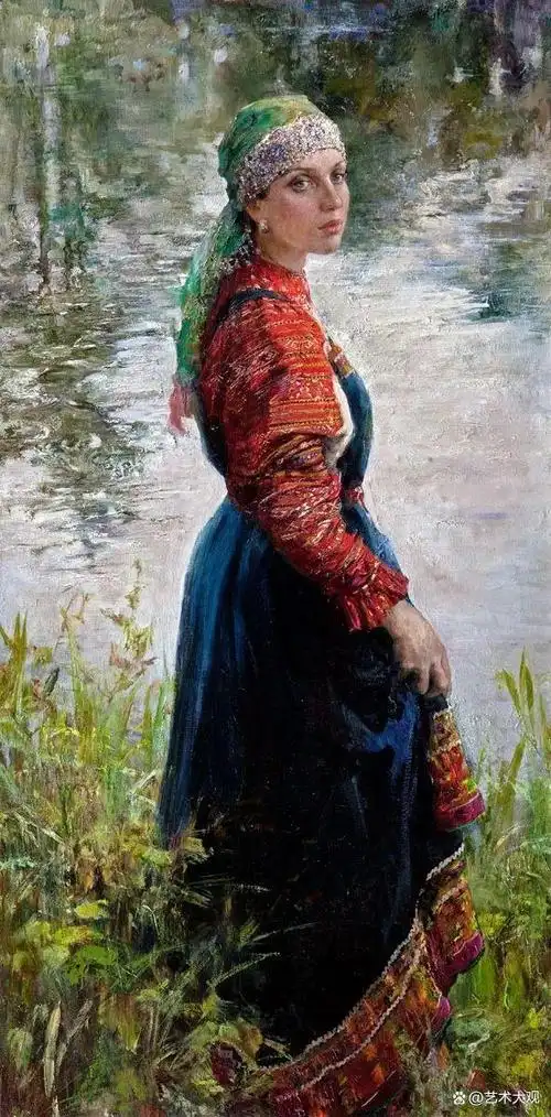 俄罗斯当女画家维诺格拉多娃·安娜·热尔曼诺娃1975年出生于克拉斯诺