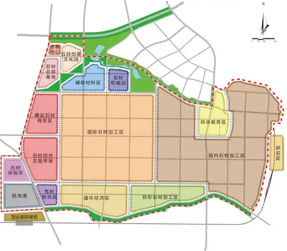 中部麻城石材循环经济产业园项目案例