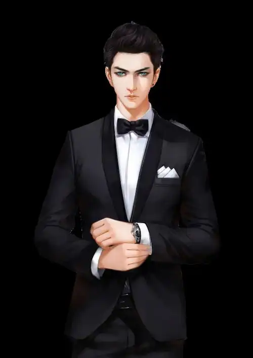 现代立绘混血总裁