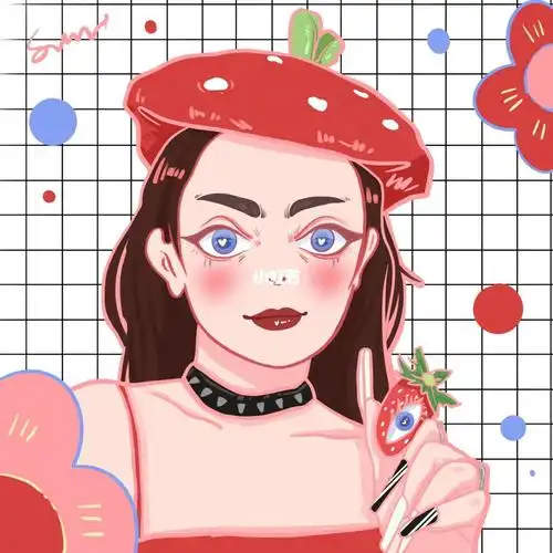 打卡第十天,见你莓开眼笑,我便喜上莓梢9393,自己做头像,点赞自取