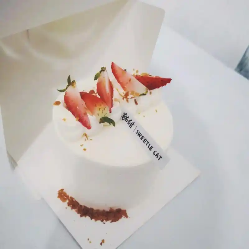 猫甜 | 迷你小4寸简约款生日蛋糕_生日蛋糕_迷你_猫甜自由行热门攻略