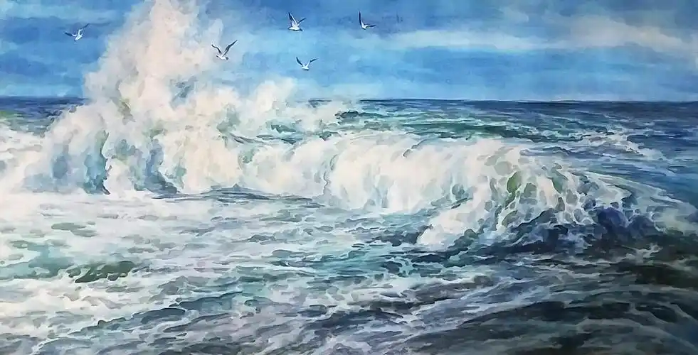 苏继海先生大海系列优秀作品选登