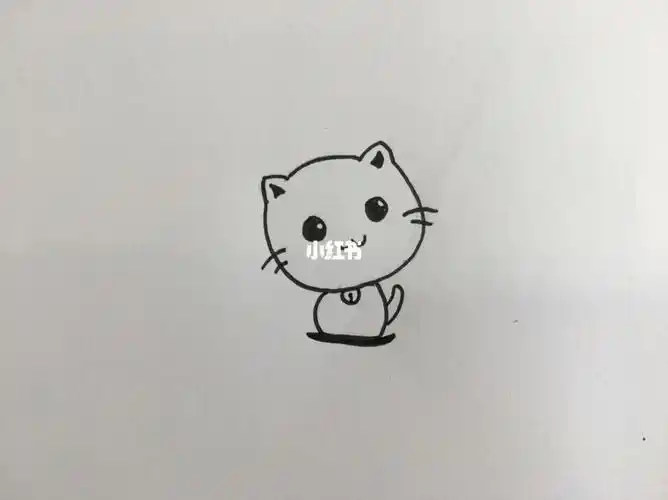 简笔画教程之船上的猫苗苗简笔画猫褴褛猫马恩岛猫柯尼斯卷毛猫简笔画