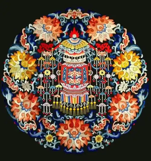 中国传统"古典花纹"纹样