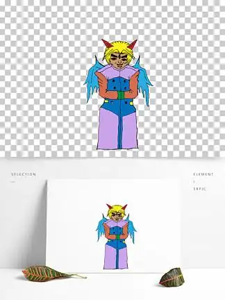 i>三 /i>八节快乐卡通 i>人 /i> i>物 /i>金翅膀雷震子