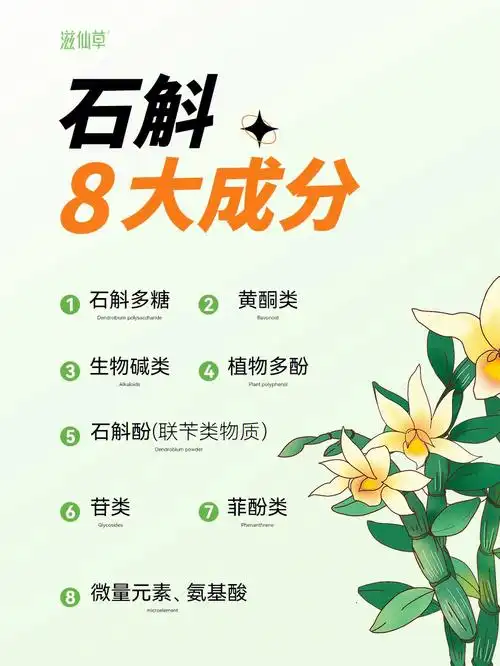 真不是我吹75石斛8大成分真的牛