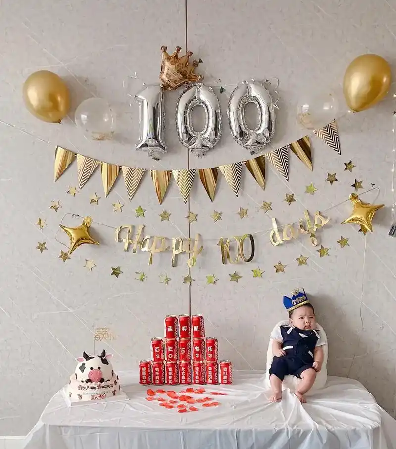 孟弈航小朋友百天快乐[蛋糕][蛋糕]儿子欢迎你来到妈妈世界的 - 抖音