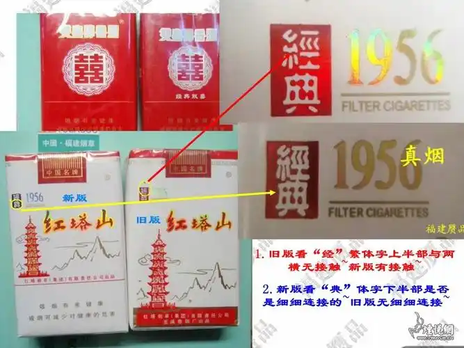 第一期新版红塔山(软1956)畅谈如何辨别真假